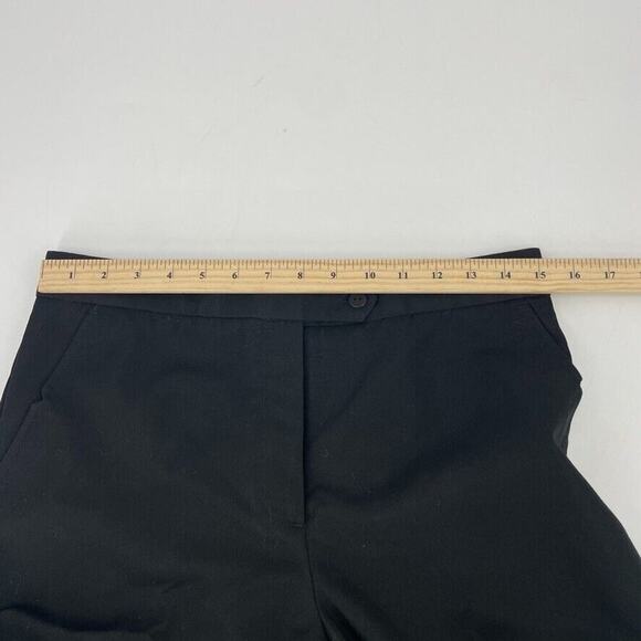 Christopher & Banks Chino Pants Women's 6 Black Mid-Rise Straight Leg Pockets - Picture 7 of 14